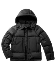 Piumino Uomo nero con cappuccio 24WBLUC03230 006857 CHISHOLM|BLAUER Piumino Uomo nero con cappuccio 24WBLUC03230 006857 CHISHOLM|BLAUER