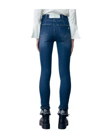 GAELLE Jeans Donna GBDP19700 A-EM Skinny 01 BLU SCURO