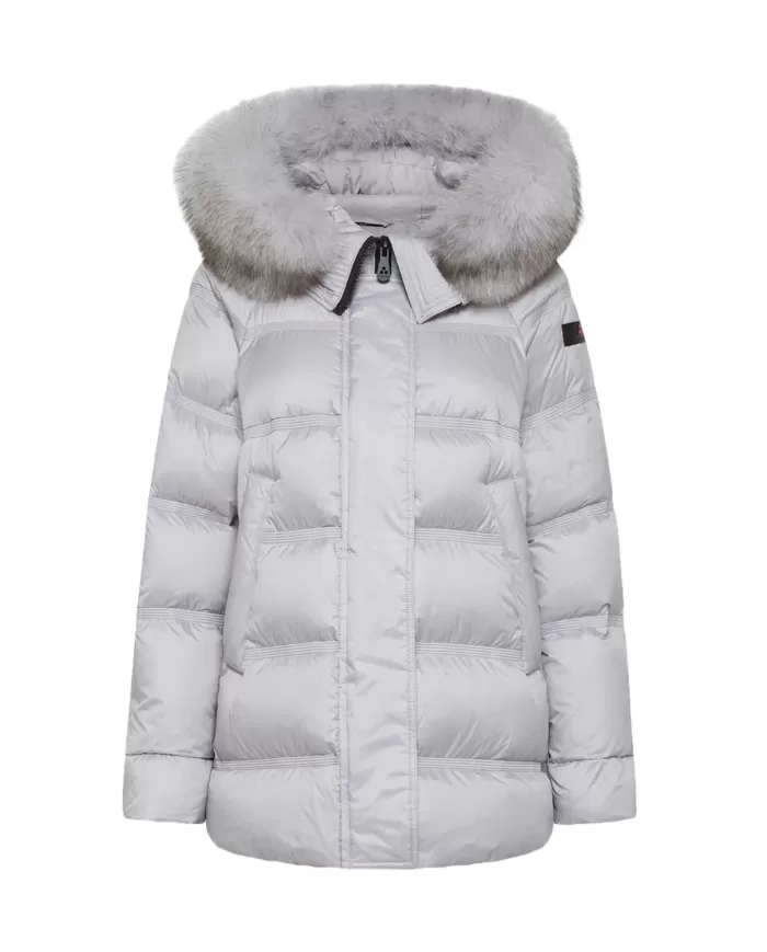 Piumino donna grigio con cappuccio PED511001181903 TAKAN|PEUTEREY Piumino donna grigio con cappuccio PED511001181903 TAKAN|PEUTEREY