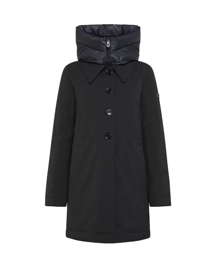 Parka Donna nero lungo PED512201191942 TILMA TJ | PEUTEREY Parka Donna nero lungo PED512201191942 TILMA TJ | PEUTEREY