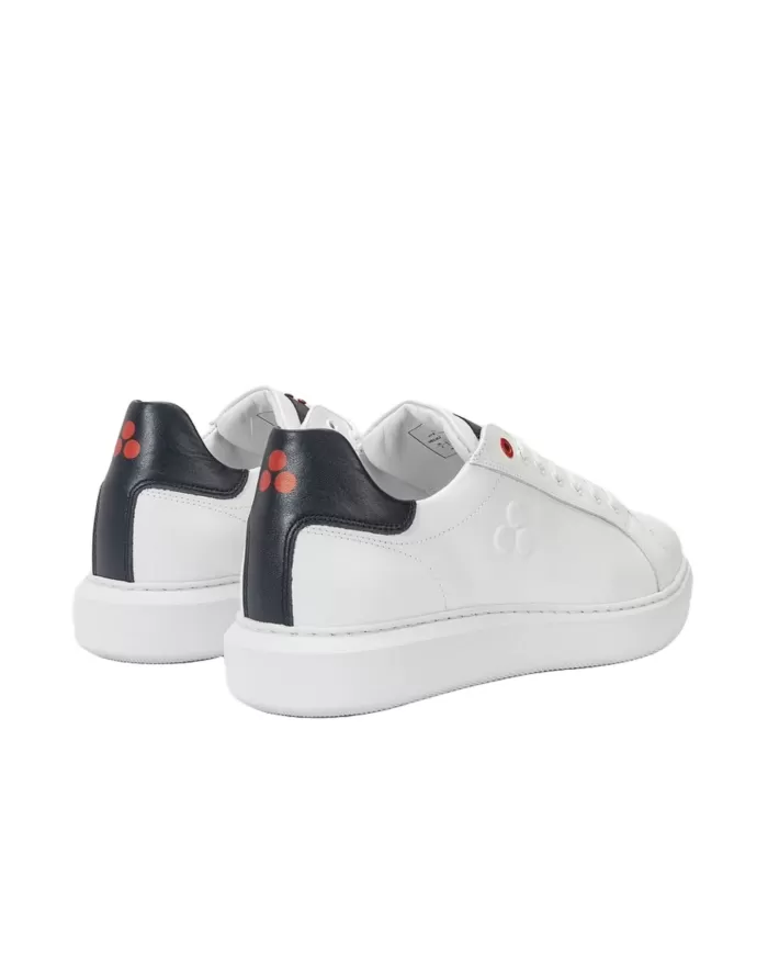 Sneaker Uomo bianche in pelle PEU490499010385 HELICA FW|PEUTEREY
