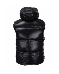 Gilet uomo nero con cappuccio D80296M LUCK19 DEXTER | SAVE THE DUCK