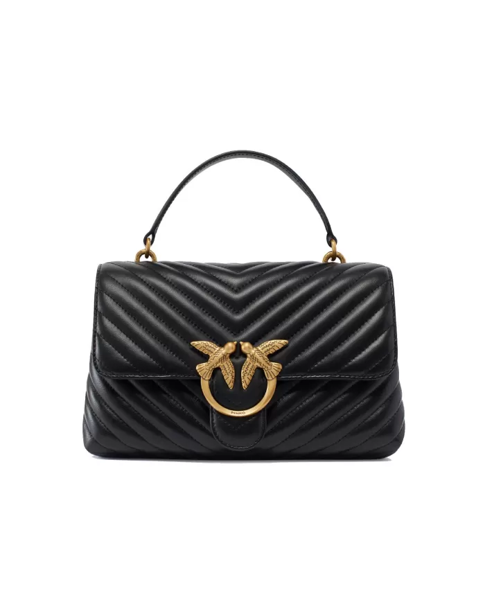 Borsa Donna nero/goli in pelle100043 A0GK|PINKO Borsa Donna nero/goli in pelle100043 A0GK|PINKO