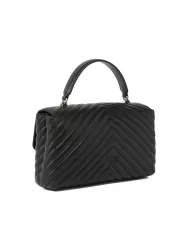 Borsa Donna nero/argento in pelle 100043 A0GK|PINKO