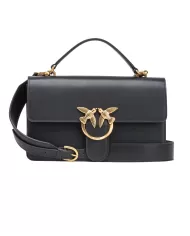 PINKO Borsa Donna 100072 A0F1 LOVE ONE CLASSIC LIGHT P-EP pelle Z99Q NERO PINKO Borsa Donna 100072 A0F1 LOVE ONE CLASSIC LIGHT P-EP pelle Z99Q NERO