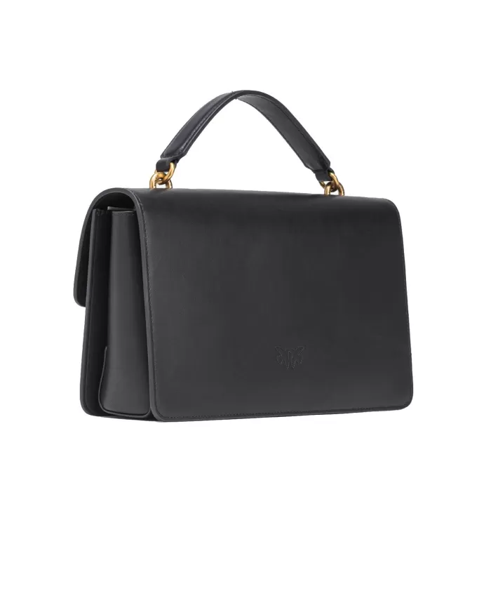 PINKO Borsa Donna 100072 A0F1 LOVE ONE CLASSIC LIGHT P-EP pelle Z99Q NERO PINKO Borsa Donna 100072 A0F1 LOVE ONE CLASSIC LIGHT P-EP pelle Z99Q NERO