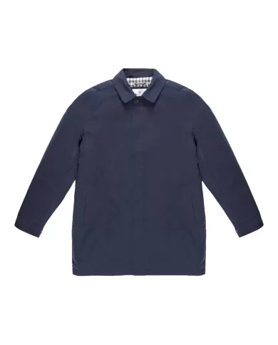 Trench Uomo blu waterproof imbottito A004_JK002|AQUASCUTUM Trench Uomo blu waterproof imbottito A004_JK002|AQUASCUTUM