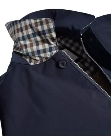 Trench Uomo blu waterproof imbottito A004_JK002|AQUASCUTUM Trench Uomo blu waterproof imbottito A004_JK002|AQUASCUTUM