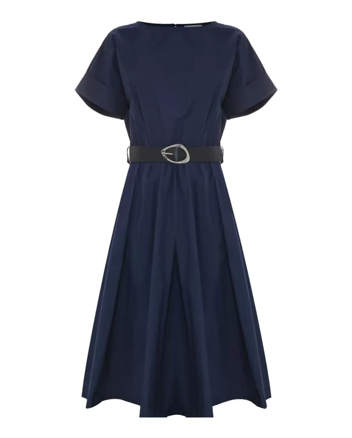 Abito Donna blu in cotone P25PAB5923ABUN0000 ODIN |KOKKA Abito Donna blu in cotone P25PAB5923ABUN0000 ODIN |KOKKA