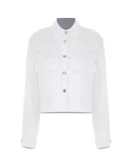 Giubbino Donna cotone pizzo san gallo P25PGB5830ABUN0000 JEANNE|KOKKA Giubbino Donna cotone pizzo san gallo P25PGB5830ABUN0000 JEANNE|KOKKA