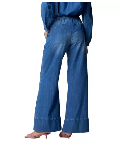 Pantaloni Donna denim stile palazzo P25PPF5646ABUN3387 ALVES|KOKKA Pantaloni Donna denim stile palazzo P25PPF5646ABUN3387 ALVES|KOKKA