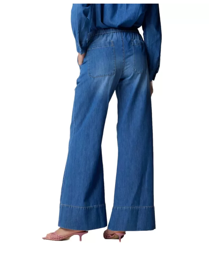 Pantaloni Donna denim stile palazzo P25PPF5646ABUN3387 ALVES|KOKKA