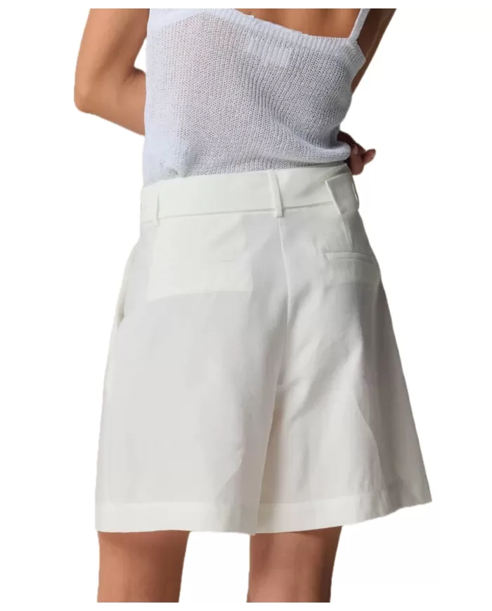 Short Donna bianca P25PSH5816ABUN3382 DAHLIL|KOKKA