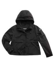 Giacca Donna nera con cappuccio 25SBLDC01358 007101|BLAUER Giacca Donna nera con cappuccio 25SBLDC01358 007101|BLAUER