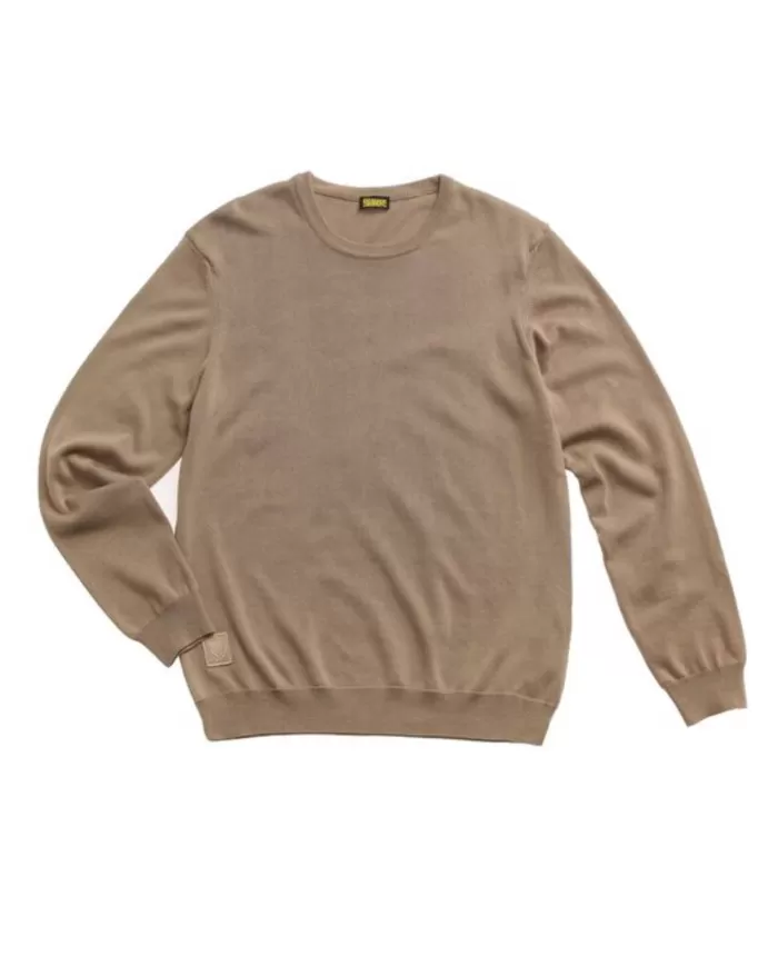 Felpa Uomo beige in cotone 25SBLUM01476 006233 |BLAUER Felpa Uomo beige in cotone 25SBLUM01476 006233 |BLAUER