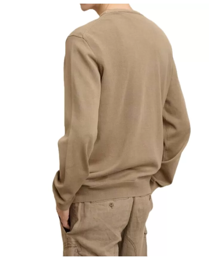 Felpa Uomo beige in cotone 25SBLUM01476 006233 |BLAUER Felpa Uomo beige in cotone 25SBLUM01476 006233 |BLAUER
