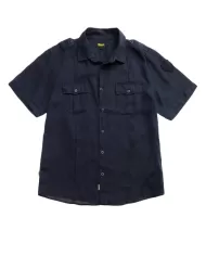 Camicia Uomo blu in cotone m/c 25SBLUS02336 007137 |BLAUER Camicia Uomo blu in cotone m/c 25SBLUS02336 007137 |BLAUER