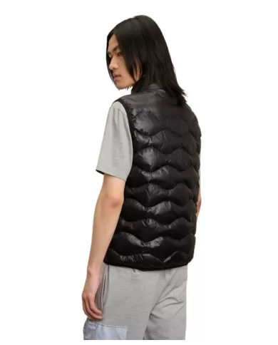 Smanicato Uomo nero ad ondina 25SBLUX02230 005958|BLAUER Smanicato Uomo nero ad ondina 25SBLUX02230 005958|BLAUER