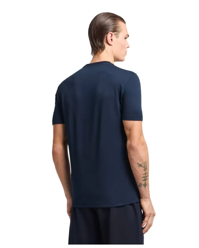 T-shirt Uomo blu in jersey 7M000092 AF13870|EA7