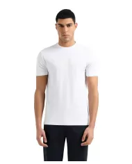 T-shirt Uomo bianca in jersey con stampa 7M000301 AF13739|EA7 T-shirt Uomo bianca in jersey con stampa 7M000301 AF13739|EA7
