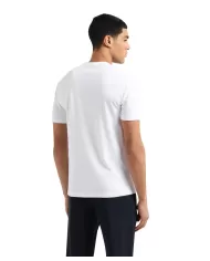 T-shirt Uomo bianca in jersey con stampa 7M000301 AF13739|EA7 T-shirt Uomo bianca in jersey con stampa 7M000301 AF13739|EA7