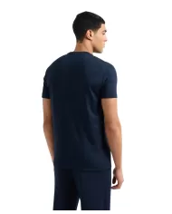 T-shirt Uomo blu in jersey con stampa 7M000301 AF13739|EA7 T-shirt Uomo blu in jersey con stampa 7M000301 AF13739|EA7