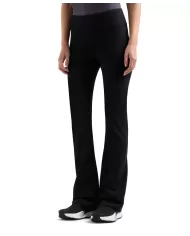 Leggings Donna nero in cotone a zampetta 7W000081 AF12484|EA7 Leggings Donna nero in cotone a zampetta 7W000081 AF12484|EA7