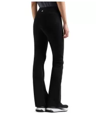 Leggings Donna nero in cotone a zampetta 7W000081 AF12484|EA7 Leggings Donna nero in cotone a zampetta 7W000081 AF12484|EA7
