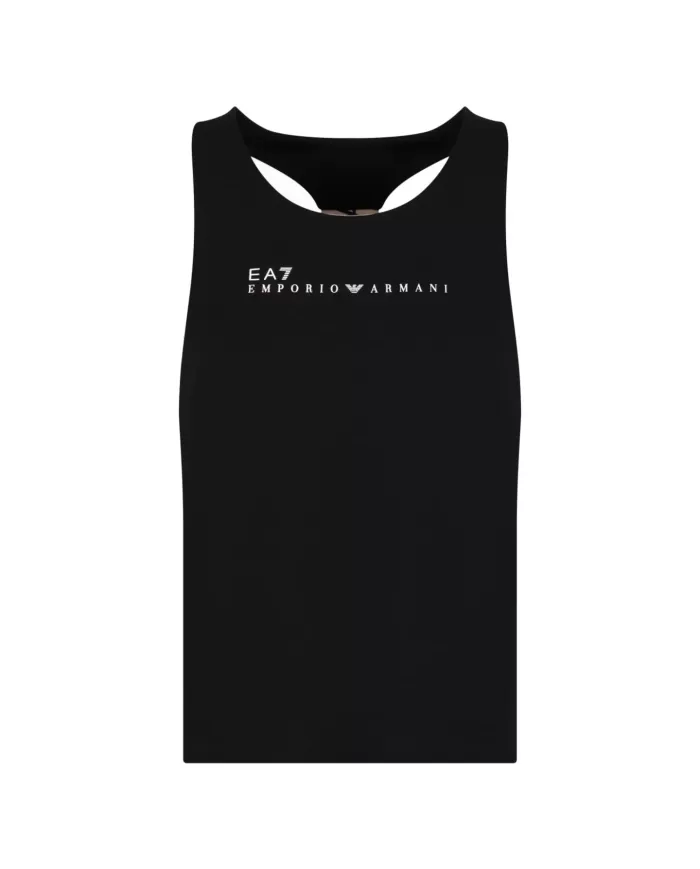Canotta Donna nera stile gym 7W000273 AF12945|EA7 Canotta Donna nera stile gym 7W000273 AF12945|EA7