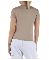 T-shirt Donna beige con stampa 7W000274 AF12945|EA7 T-shirt Donna beige con stampa 7W000274 AF12945|EA7