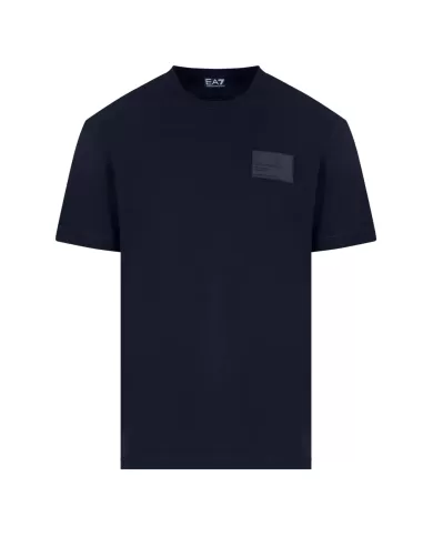 T-shirt Uomo blu in cotone 7X000014 AF13741|EA7
