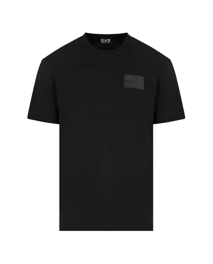 T-shirt Uomo nera in cotone 7X000014 AF13741|EA7 T-shirt Uomo nera in cotone 7X000014 AF13741|EA7