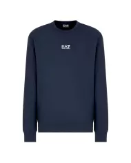 Felpa Uomo blu in cotone 8NPM30 PJVRZ|EA7 Felpa Uomo blu in cotone 8NPM30 PJVRZ|EA7