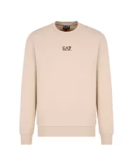 Felpa Uomo beige in cotone 8NPM30 PJVRZ|EA7 Felpa Uomo beige in cotone 8NPM30 PJVRZ|EA7