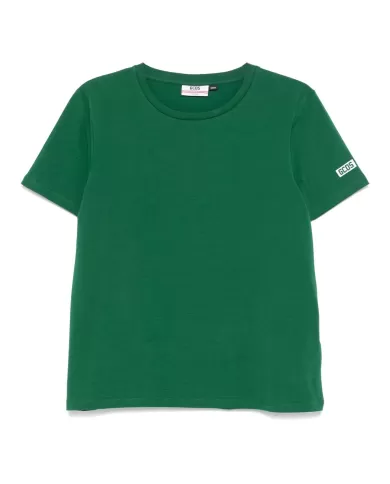 T-shirt Uomo verde in cotone A2EM2300UW1|GCDS Essential
