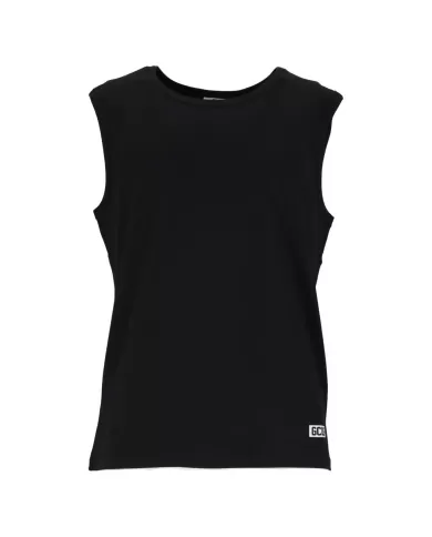 Canotta Uomo nera in cotone A2EM2800UW1|GCDS Essential