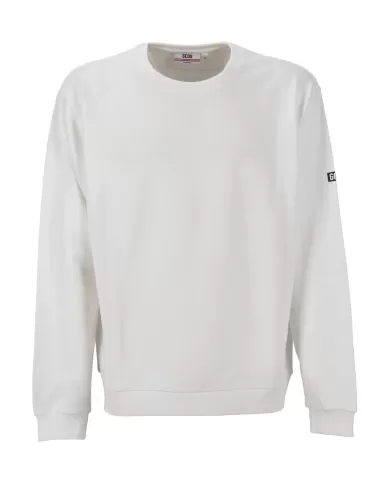 Felpa Uomo bianco in cotone A2EU1500UW0 |GCDS Essential