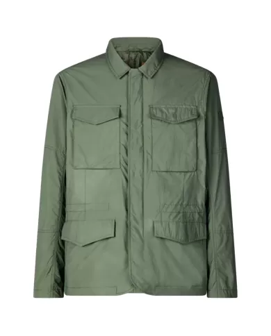 Giacca Uomo verde militare con tasconi D32131M COFY20 KEMP|SAVE THE DUCK
