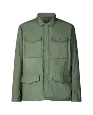 Giacca Uomo verde militare con tasconi D32131M COFY20 KEMP|SAVE THE DUCK Giacca Uomo verde militare con tasconi D32131M COFY20 KEMP|SAVE THE DUCK