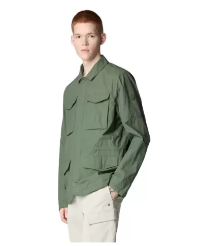 Giacca Uomo verde militare con tasconi D32131M COFY20 KEMP|SAVE THE DUCK