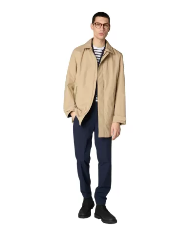 Cappotto Uomo stile trench D42138M GRIN20 BATTERSEA |SAVE THE DUCK