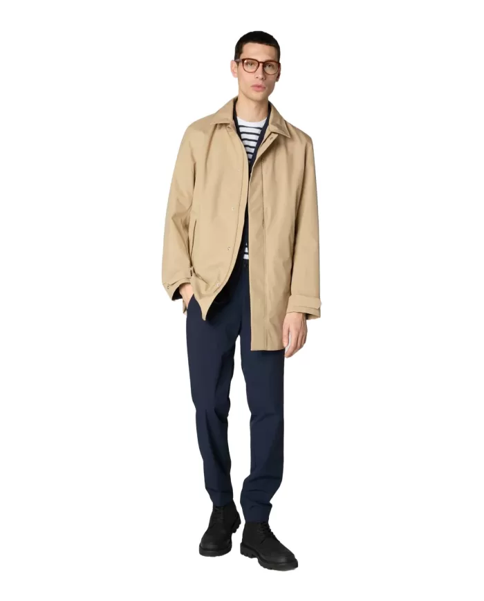 Cappotto Uomo stile trench D42138M GRIN20 BATTERSEA |SAVE THE DUCK Cappotto Uomo stile trench D42138M GRIN20 BATTERSEA |SAVE THE DUCK