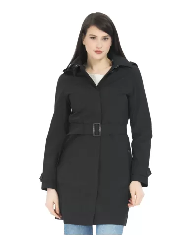 Trench Donna nero D42151W GRIN20 JAKIE|SAVE THE DUCK Trench Donna nero D42151W GRIN20 JAKIE|SAVE THE DUCK