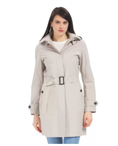 Trench Donna beige D42151W GRIN20 JAKIE|SAVE THE DUCK Trench Donna beige D42151W GRIN20 JAKIE|SAVE THE DUCK