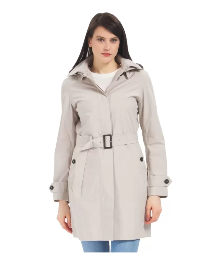 Trench Donna beige D42151W GRIN20 JAKIE|SAVE THE DUCK Trench Donna beige D42151W GRIN20 JAKIE|SAVE THE DUCK