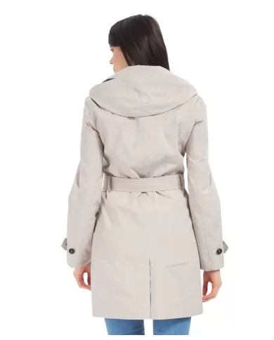 Trench Donna beige D42151W GRIN20 JAKIE|SAVE THE DUCK Trench Donna beige D42151W GRIN20 JAKIE|SAVE THE DUCK