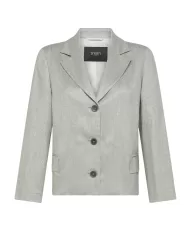 Giacca Donna argento lurex stile blazer GI0891 70 320068|SEVENTY 19.70 Giacca Donna argento lurex stile blazer GI0891 70 320068|SEVENTY 19.70