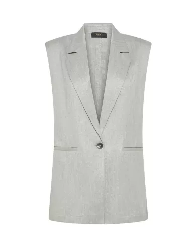 Gilet Donna argento lurex GT0120 320068|SEVENTY 19.70 Gilet Donna argento lurex GT0120 320068|SEVENTY 19.70
