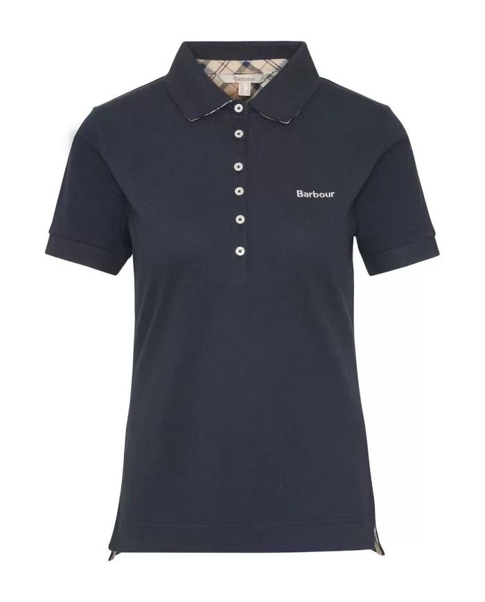 Polo Donna blu in cotone LML0634 LML PORTSDOWN|BARBOUR Polo Donna blu in cotone LML0634 LML PORTSDOWN|BARBOUR