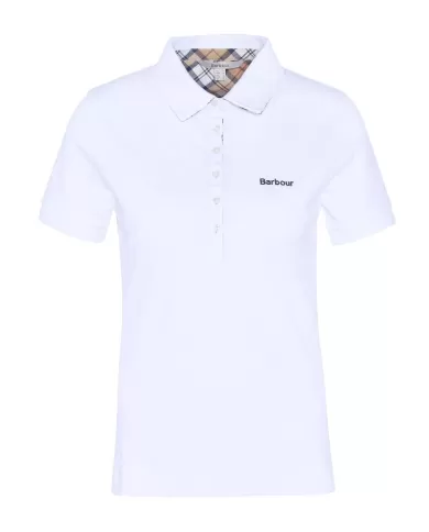 Polo Donna bianca in cotone LML0634 LML PORTSDOWN|BARBOUR Polo Donna bianca in cotone LML0634 LML PORTSDOWN|BARBOUR